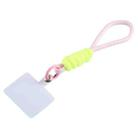 Universal Phone Short Lanyard Water Cup Carrying Rope(Light Pink) - 1