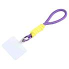 Universal Phone Short Lanyard Water Cup Carrying Rope(Purple) - 1