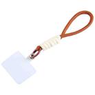 Universal Phone Short Lanyard Water Cup Carrying Rope(Brown) - 1