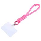 Universal Phone Short Lanyard Water Cup Carrying Rope(Dark Pink) - 1