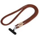Universal Phone Long Lanyard with Clip(Brown) - 1