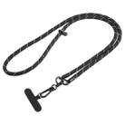 Universal Mobile Phone Crossbody Long Lanyard(Speckled Black) - 1