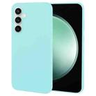 For Samsung Galaxy S23 FE 5G GOOSPERY SOFT FEELING Liquid TPU Soft Phone Case(Mint Green) - 1