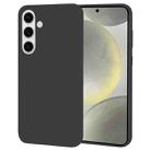 For Samsung Galaxy S24 5G GOOSPERY SOFT FEELING Liquid TPU Soft Phone Case(Black) - 1