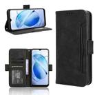 For BLU G53 Skin Feel Calf Texture Card Slots Leather Phone Case(Black) - 1