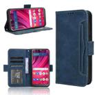 For BLU View 4 B135DL / View 2 2023 Skin Feel Calf Texture Card Slots Leather Phone Case(Blue) - 1