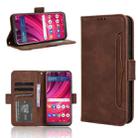 For BLU View 4 B135DL / View 2 2023 Skin Feel Calf Texture Card Slots Leather Phone Case(Brown) - 1