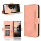 For TCL 40 NxtPaper 4G Skin Feel Calf Texture Card Slots Leather Phone Case(Pink) - 1