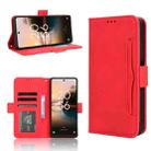 For TCL 40 NxtPaper 4G Skin Feel Calf Texture Card Slots Leather Phone Case(Red) - 1