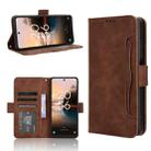 For TCL 40 NxtPaper 4G Skin Feel Calf Texture Card Slots Leather Phone Case(Brown) - 1