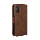 For TCL 50 SE 4G Skin Feel Calf Texture Card Slots Leather Phone Case(Brown) - 3