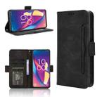 For TCL 50 XL 5G Skin Feel Calf Texture Card Slots Leather Phone Case(Black) - 1