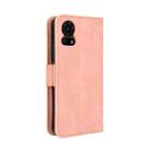 For TCL 50 LE Skin Feel Calf Texture Card Slots Leather Phone Case(Pink) - 3