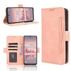 For TCL 60 NxtPaper Skin Feel Calf Texture Card Slots Leather Phone Case(Pink) - 1