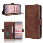 For TCL 60 NxtPaper Skin Feel Calf Texture Card Slots Leather Phone Case(Brown) - 1