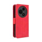 For TCL 605 / 60 SE Skin Feel Calf Texture Card Slots Leather Phone Case(Red) - 3