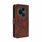 For TCL 605 / 60 SE Skin Feel Calf Texture Card Slots Leather Phone Case(Brown) - 3