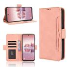 For TCL 60 SE NxtPaper 5G Skin Feel Calf Texture Card Slots Leather Phone Case(Pink) - 1