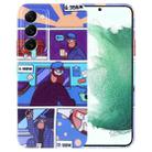 For Samsung Galaxy S22+ 5G Painted Pattern Precise Hole PC Phone Case(Working Uncle) - 1