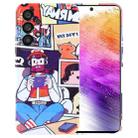 For Samsung Galaxy A73 5G Painted Pattern Precise Hole PC Phone Case(Vacationer) - 1