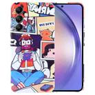 For Samsung Galaxy A54 5G Painted Pattern Precise Hole PC Phone Case(Vacationer) - 1