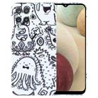 For Samsung Galaxy A12 Painted Pattern Precise Hole PC Phone Case(Bottle Monster) - 1