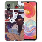 For Samsung Galaxy A04e Painted Pattern Precise Hole PC Phone Case(Holiday Uncle) - 1