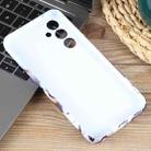 For Samsung Galaxy A04e Painted Pattern Precise Hole PC Phone Case(Golden Robot) - 3