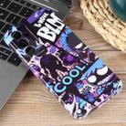 For Samsung Galaxy A04e Painted Pattern Precise Hole PC Phone Case(Purple Comics) - 2
