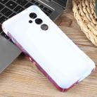 For Samsung Galaxy A35 5G Painted Pattern Precise Hole PC Phone Case(Orange Robot) - 3