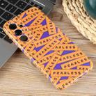 For Samsung Galaxy A55 5G Painted Pattern Precise Hole PC Phone Case(Orange Label) - 2