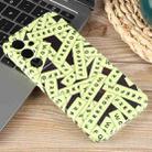 For Samsung Galaxy A55 5G Painted Pattern Precise Hole PC Phone Case(Green Label) - 2