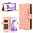 For OnePlus Ace 3V 5G Skin Feel Calf Texture Card Slots Leather Phone Case(Pink) - 1