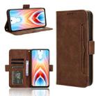 For OnePlus Nord N30 SE Skin Feel Calf Texture Card Slots Leather Phone Case(Brown) - 1