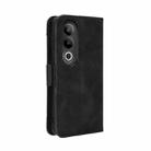 For OnePlus Nord CE4 5G Skin Feel Calf Texture Card Slots Leather Phone Case(Black) - 3