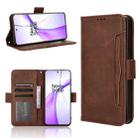 For OnePlus Nord CE4 5G Skin Feel Calf Texture Card Slots Leather Phone Case(Brown) - 1