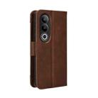 For OnePlus Nord CE4 5G Skin Feel Calf Texture Card Slots Leather Phone Case(Brown) - 3