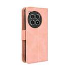 For OnePlus Ace 3 Pro Skin Feel Calf Texture Card Slots Leather Phone Case(Pink) - 3