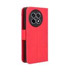 For OnePlus Ace 5 5G / 5 Pro 5G / 13R 5G Skin Feel Calf Texture Card Slots Leather Phone Case(Red) - 3