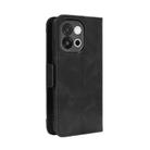 For OnePlus 13T Skin Feel Calf Texture Card Slots Leather Phone Case(Black) - 3
