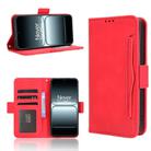 For OnePlus 13T Skin Feel Calf Texture Card Slots Leather Phone Case(Red) - 1