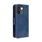 For OnePlus 13T Skin Feel Calf Texture Card Slots Leather Phone Case(Blue) - 3