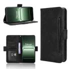 For OnePlus Ace 5 Racing 5G Skin Feel Calf Texture Card Slots Leather Phone Case(Black) - 1