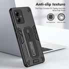 For Motorola Moto G14 Variety Brave Armor Finger Loop Holder Phone Case(Black) - 2