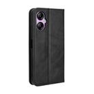 For BLU G53 Magnetic Buckle Retro Texture Leather Phone Case(Black) - 3