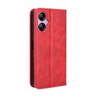 For BLU G53 Magnetic Buckle Retro Texture Leather Phone Case(Red) - 3