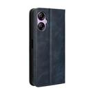 For BLU G53 Magnetic Buckle Retro Texture Leather Phone Case(Blue) - 3