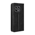 For OnePlus Ace 5 5G / 5 Pro 5G / 13R 5G Magnetic Buckle Retro Texture Leather Phone Case(Black) - 3