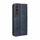 For OnePlus Nord 5 / Ace 5 Ultra 5G Magnetic Buckle Retro Texture Leather Phone Case(Blue) - 3