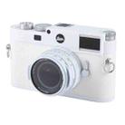 For Leica M11 Non-Working Fake Dummy Camera Model Photo Studio Props(White) - 1